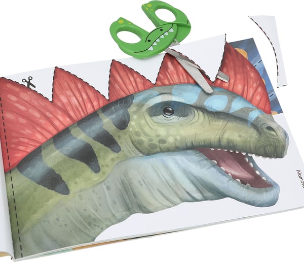 Dino World Klip og leg - aktivitetsbog