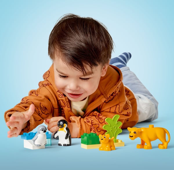 LEGO DUPLO By 10442 – Naturdyrefamilier: pingviner og løver