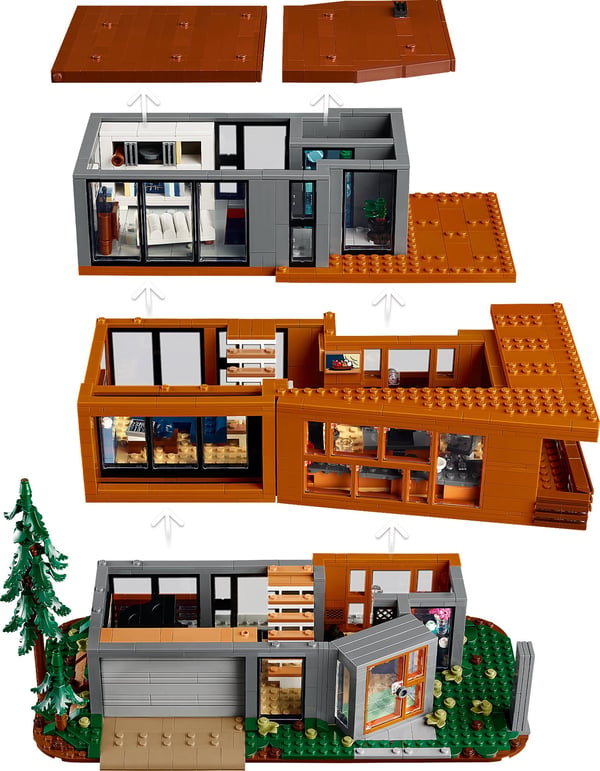 LEGO Ideas 21354 – Twilight – Cullens hus