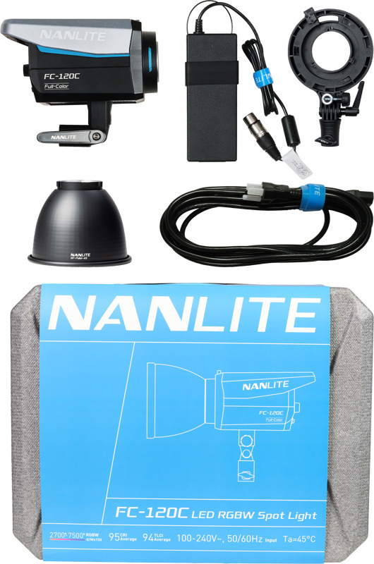 Nanlite FC-120C LED Farve Spotlys LED-lampe