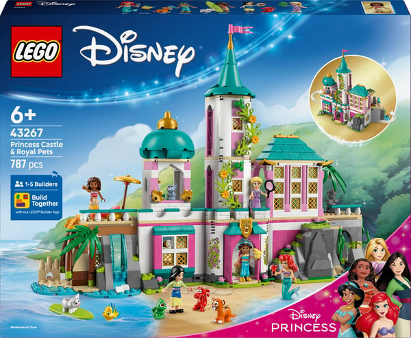 LEGO Disney Prinsessslott och kungliga husdjur 43267