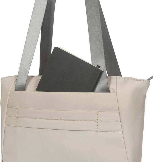 Targus Avila 16" Tote bärbar datorväska, ljus beige