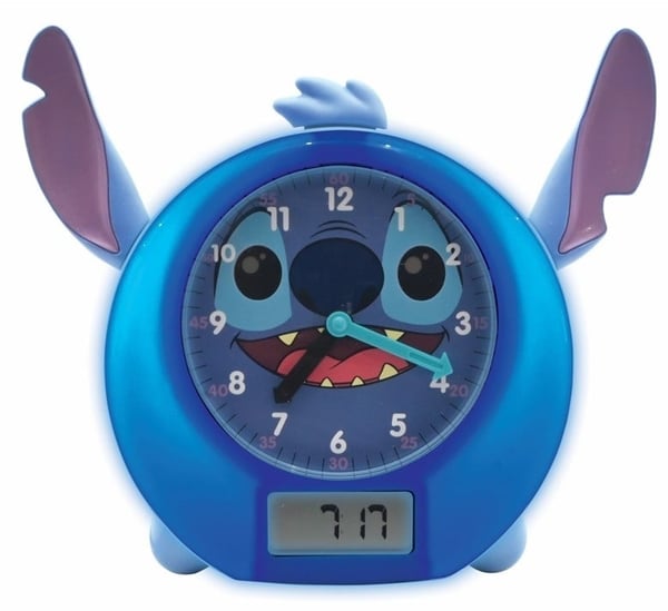 Disney Stitch Sömnlärande vän och väckarklocka
