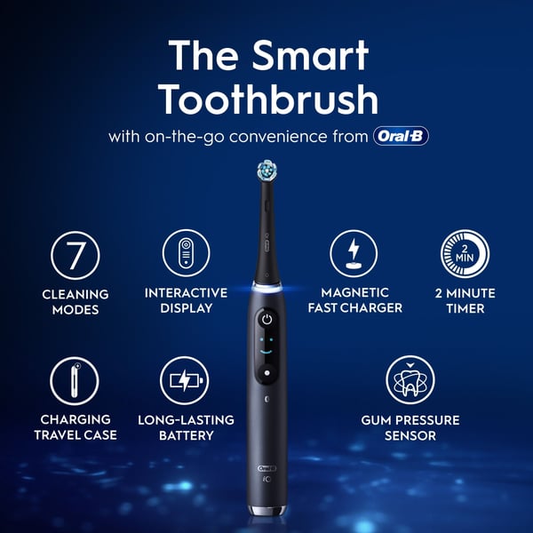 Oral-B iO 9 Black eltandborste, Holiday Giftset
