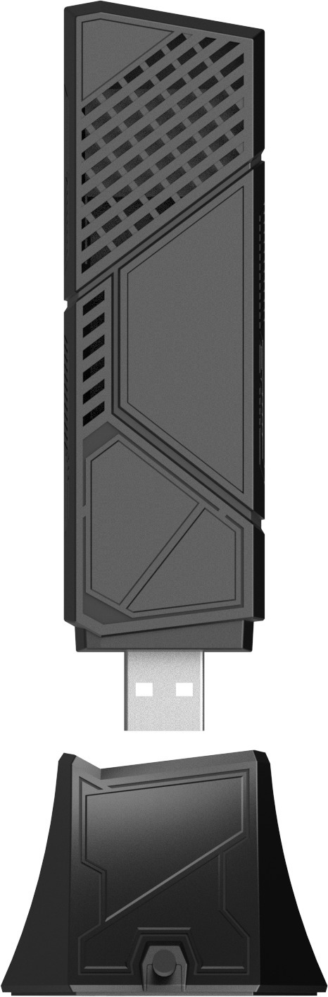 ASUS ROG USB-BE92 Wi-Fi 7 BE6500 Tri-Band USB-adapter