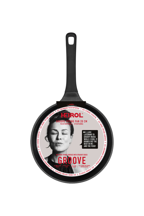 Heirol Groove stekpanna, 20 cm
