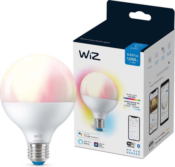 WiZ Smart LED-lampe, 1055 lm, RGBW