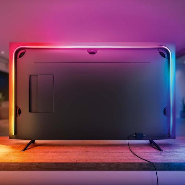 Philips Hue LightStrip Gradient for TV - intelligent LED-ljuslist, för 75" TV