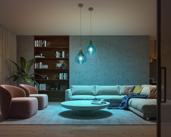 Philips Hue -LED-smartlampe, White and color ambiance, E27
