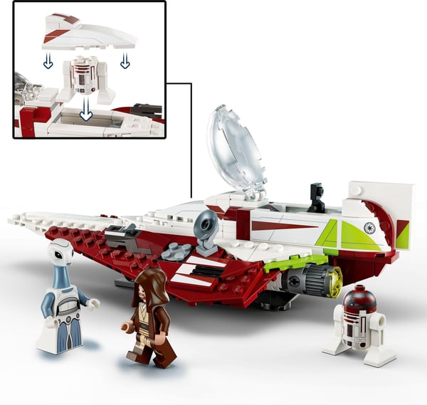 LEGO Star Wars™ Obi-Wan Kenobi’s Jedi Starfighter™ 75333 Byggset (282 delar)
