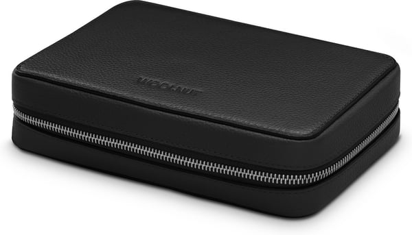 Woolnut Leather Tech Organizer - tilbehørstaske, sort