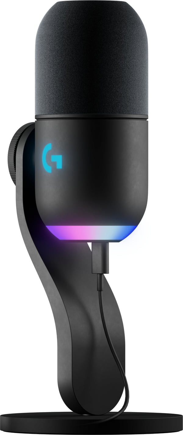 Logitech G Yeti GX USB-mikrofon, sort