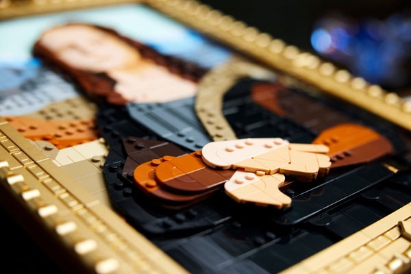 LEGO Art Mona Lisa Målning Byggset för vuxna 31213