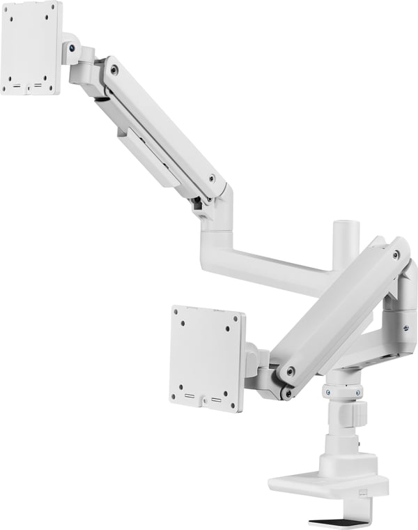 Mozi Infinity Line Dual -monitorstöds, vit