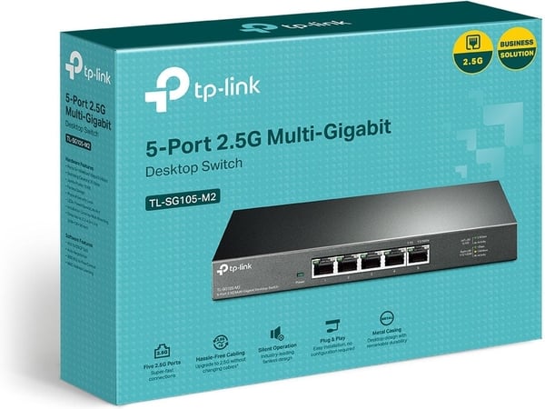 TP-Link TL-SG105-M2 2.5 Gigabit 5-portars switch