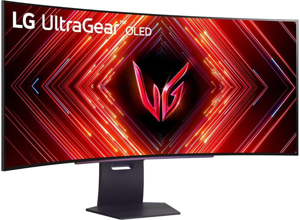 LG UltraGear 45GS95QE-B 45" OLED-spilmonitor