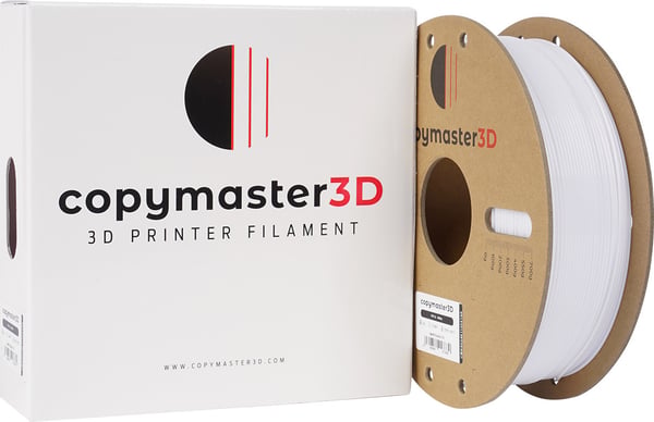 Copymaster3D PET-G filament til 3D-printere, 1,75 mm, hvid