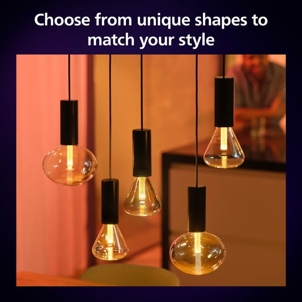 Philips Hue Lightguide Globe -smartlampe, E27, G95