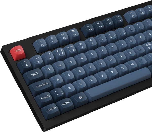 Keychron V5 Max QMK/VIA Fullständigt Monterat Reglage 96% Mekaniskt Tangentbord, Jupiter Brown-brytare