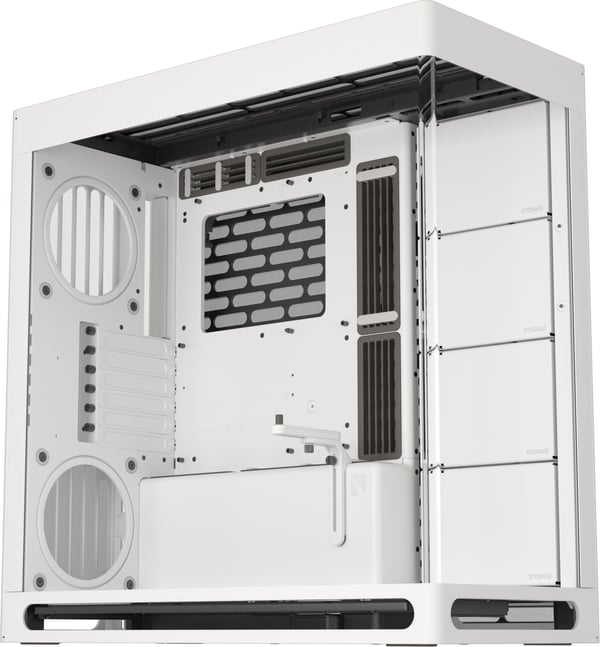 HAVN HS 420 E-ATX-chassis, hvid