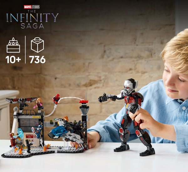 LEGO Superhelte Marvel 76314 – Captain America: Civil War Actionkamp