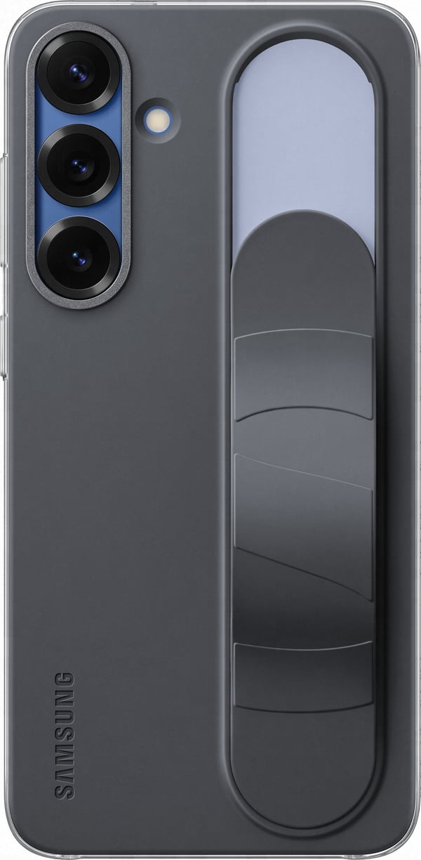 Samsung Galaxy S25+ Stativgreb beskyttelsesskal, sort / blå