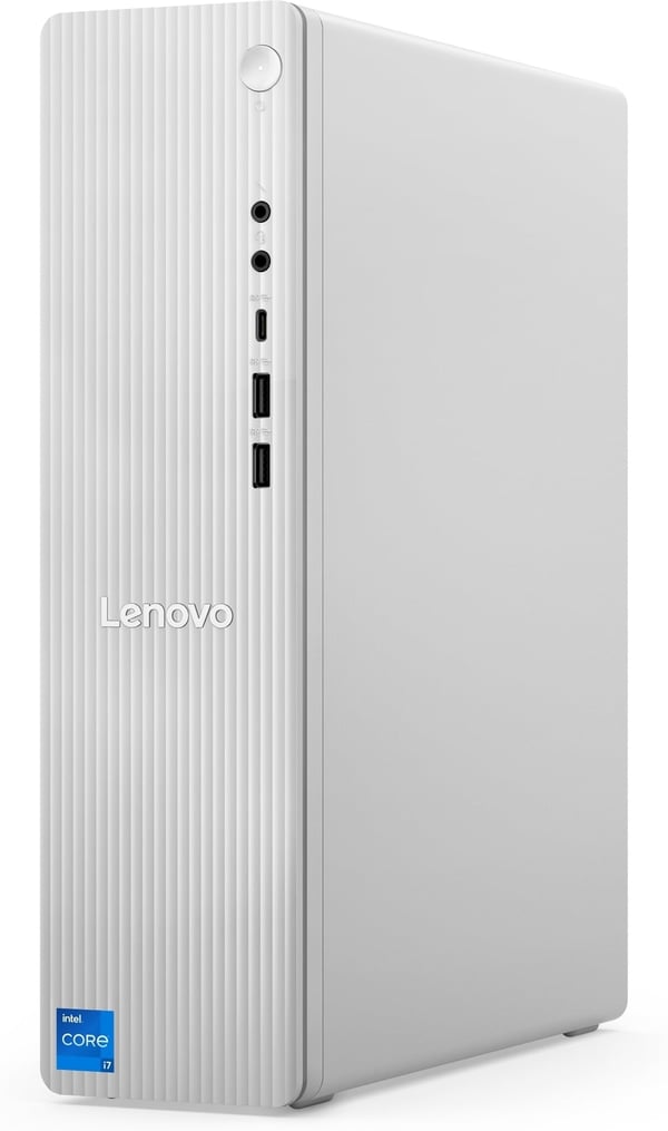 Lenovo IdeaCentre Tower stationær computer, Win 11 (90XW002KMW)