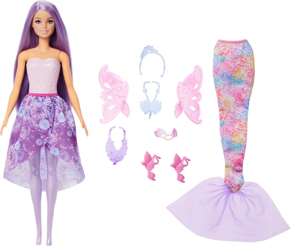Barbie Fantasy Dress Up dukke
