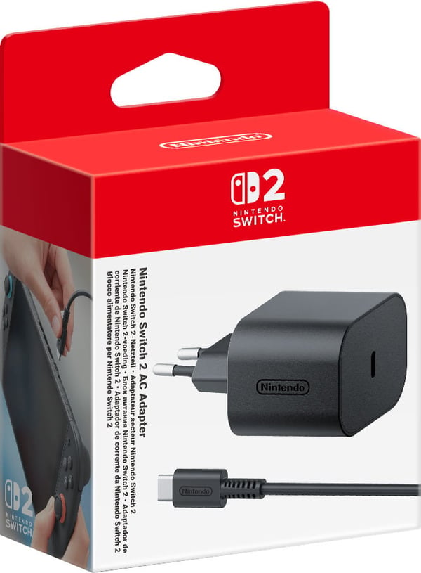 Nintendo Switch 2 AC-adapter strömadapter, Switch 2