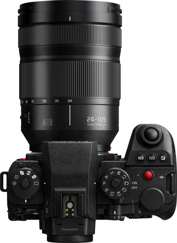 Panasonic Lumix S1RII systemkamera + 24-105mm F/4 objektiv