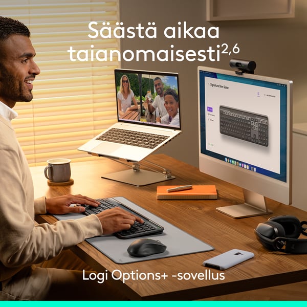 Logitech Signature Slim Solar+ trådlöst tangentbord