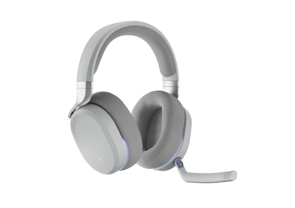Fractal Design Scape Light trådlösa spelhörlurar, vita