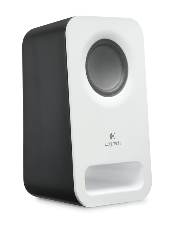 Logitech Z150 -stereohøjttalere, hvid