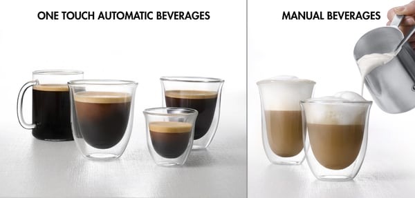 DeLonghi Dinamica ECAM350.35.W -kaffemaskine