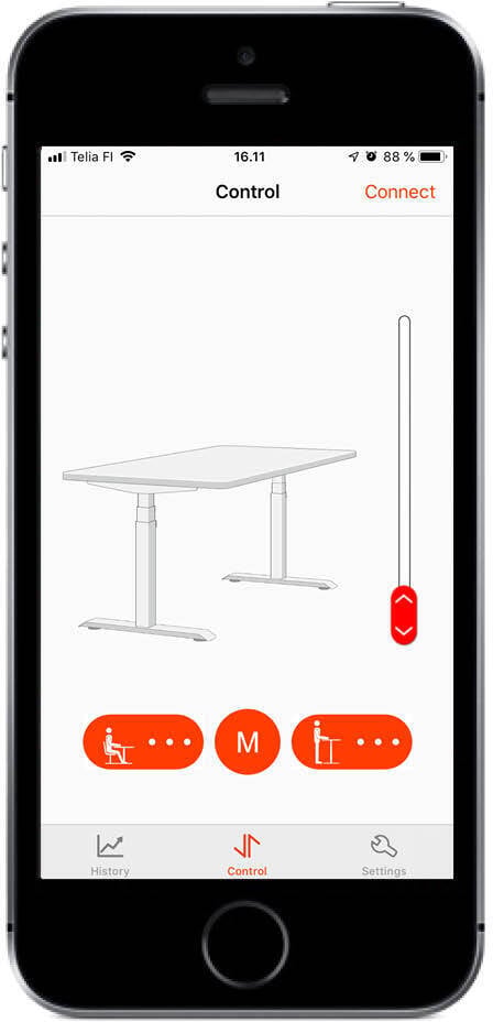 Elfen Ergodesk Control bluetooth-dongel