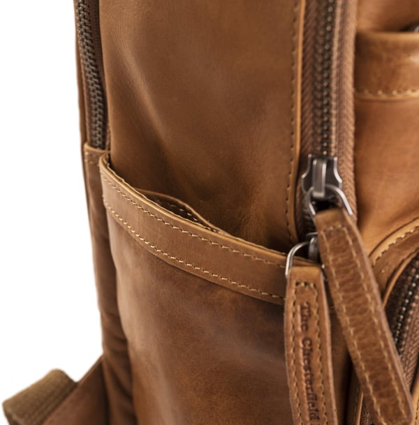 The Chesterfield Brand Austin rygsæk til 14" bærbar computer, cognac