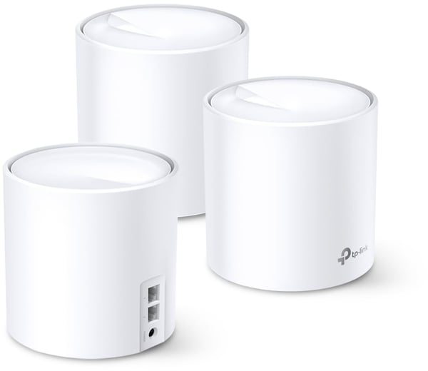 TP-LINK Deco X60 AX5400 WiFi 6 Mesh-system, 3-pakke