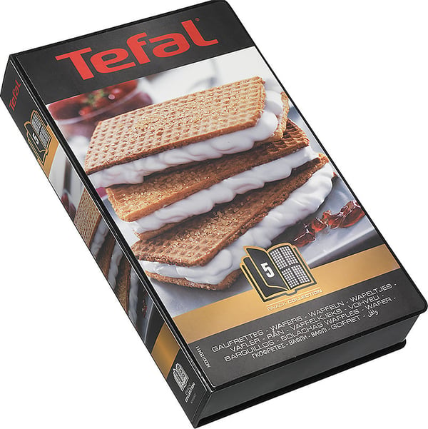 Tefal Snack Collection - vaffelplader: 5 Vafler-vaffelkager