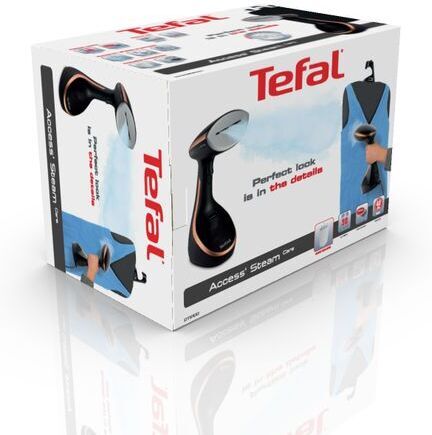 Tefal Access Steam Care -textilångare, svart/guld