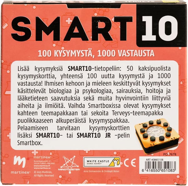Smart10 - tilläggskort, hälsa