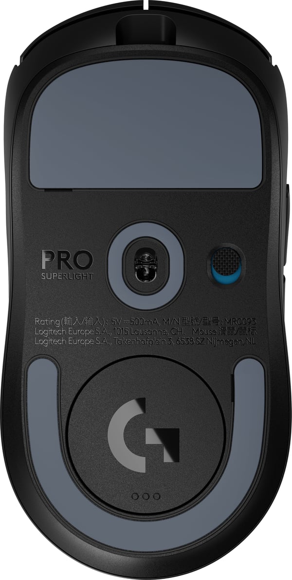 Logitech G Pro X Superlight 2-spilmus, sort
