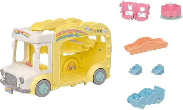 Sylvanian Families - 3-etagers bus med legeplads