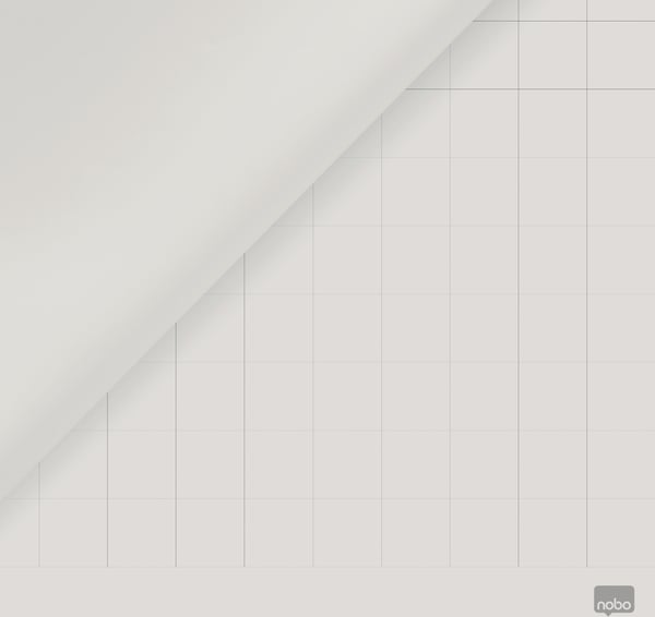 Nobo genanvendt blokpapir 58 x 81 cm, blank/ruf, 2 x 50 ark, 70g/m²