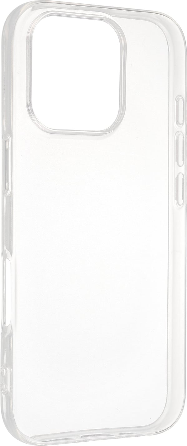 Fonekit silikonfodral, iPhone 16 Pro, genomskinlig