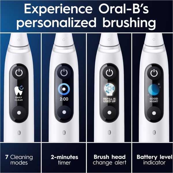 Oral-B iO Series 9s eltandborste, vit