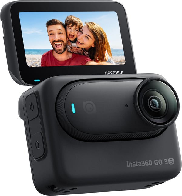 Insta360 GO 3S - actionkamera, 64 GB, sort