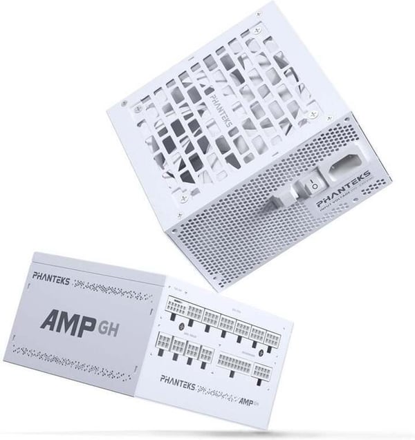 Phanteks AMP GH ATX -strømforsyning, 1000 W, hvid