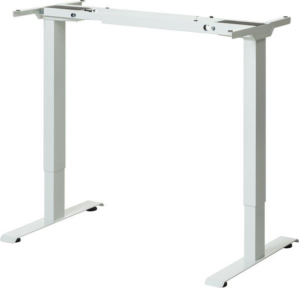 Elfen Ergodesk Modest II - elbordets ram, vit