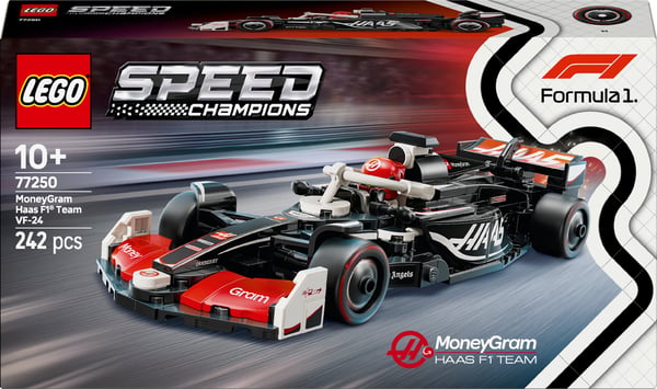 LEGO Speed Champions Speed 77250 – MoneyGram Haas F1® Team VF-24 - racerbilen