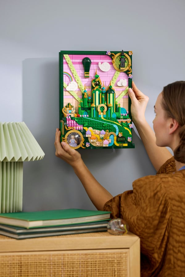 LEGO Wicked 75685 Emerald City - konstverk